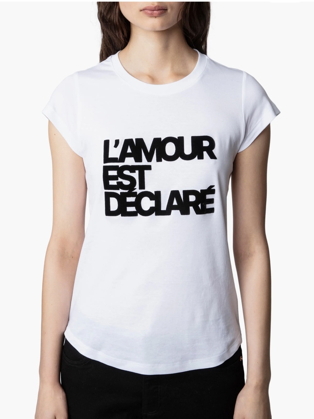 Zadig & Voltaire loves you tee shirt